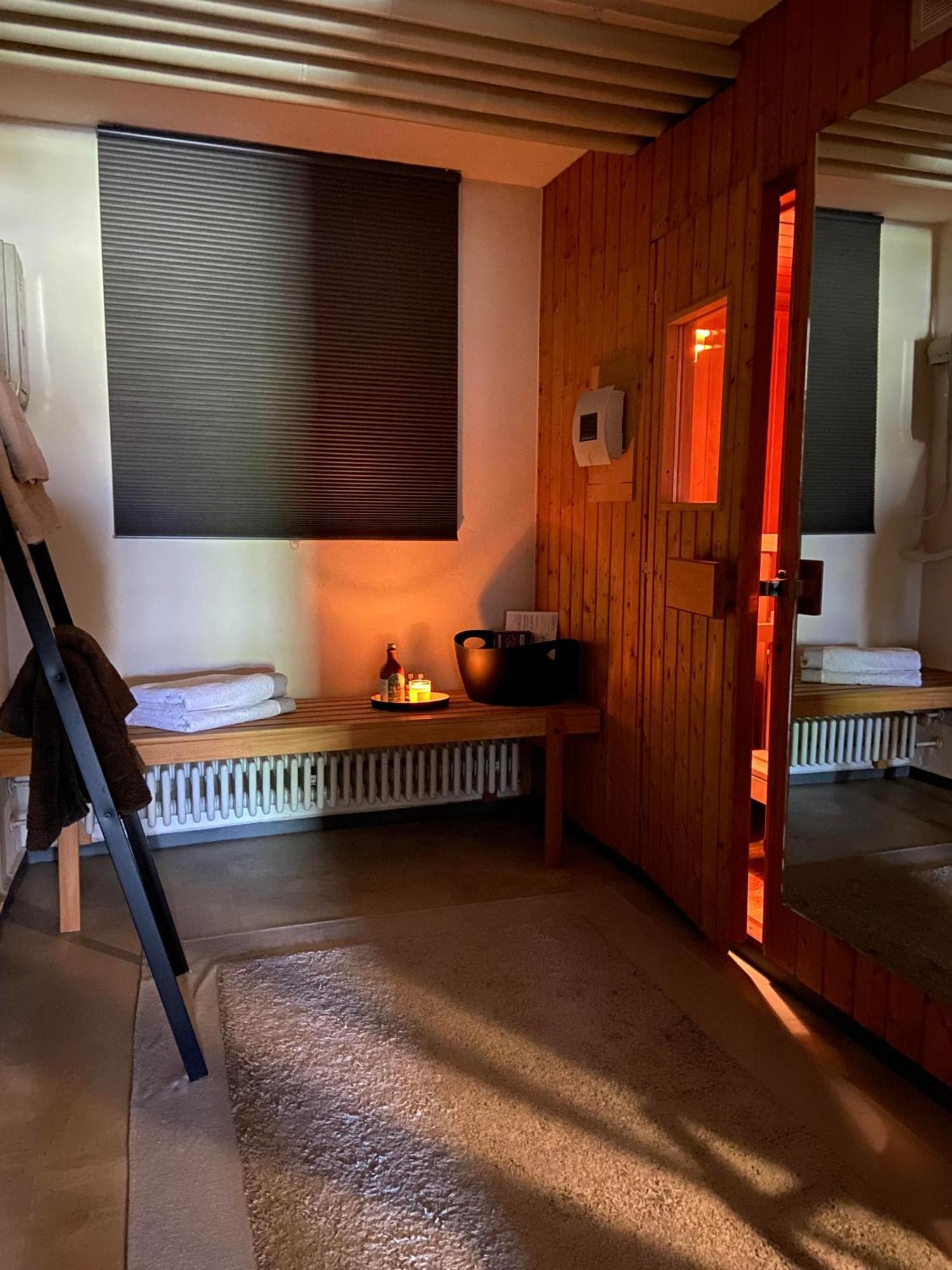 Exklusiver Souterrain - Zentral, Ruhig Mit Grosser Terrasse, Bergblick Und Privaten Sauna Zzgl Immenstadt im Allgäu Eksteriør bilde